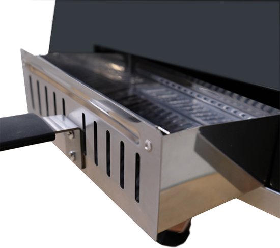 Buitenkado Pizzaoven Grijs - 69x40x44cm - Houtgestookt van Merkloos — afbeelding 5