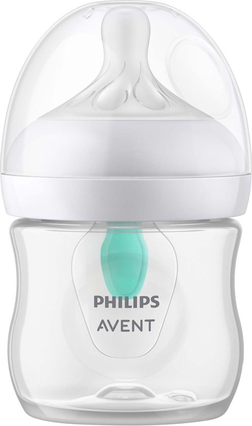 Philips Avent Natural Response Babyfles 125ml – Flow 2 –Antikoliek- 1 fles - Newborn - SCY670/01