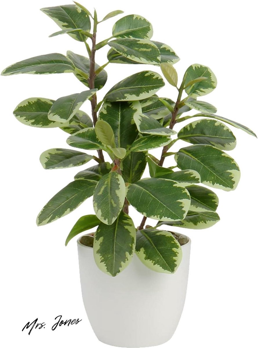 Mrs. Jones kunstplanten bloemstukken 28 cm camellia tafeldecoratie voor thuis balkon kantoor . Multi Color