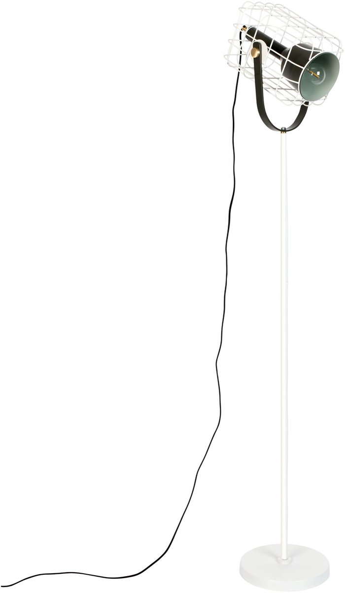 Housecraft Living Cage Vloerlamp Wit