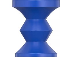 Vente-unique Bijzettafeltje van metaal - Blauw - ZOLIMI