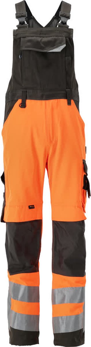 Mascot Safe Supreme Amerikaanse overall met kniezakken 15569-860 - hi-vis oranje/donkerantraciet - C60 - 82
