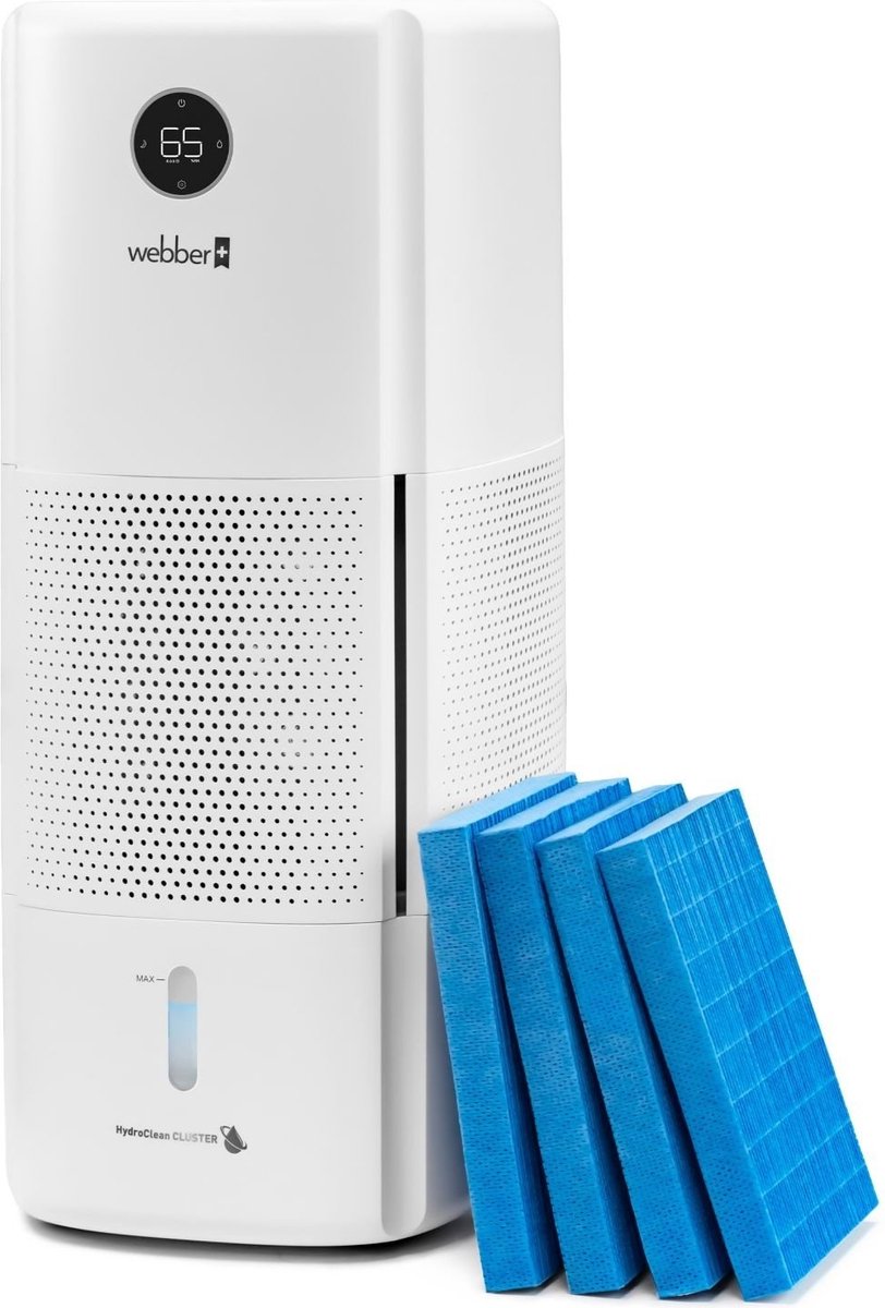 Medische Luchtbevochtiger met 3-Staps Filtering - Voor Allergie en Astma