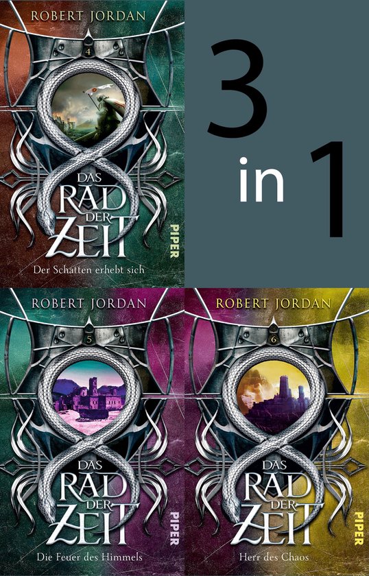 Das Rad der Zeit - Bundle: Das Rad der Zeit 4 bis 6