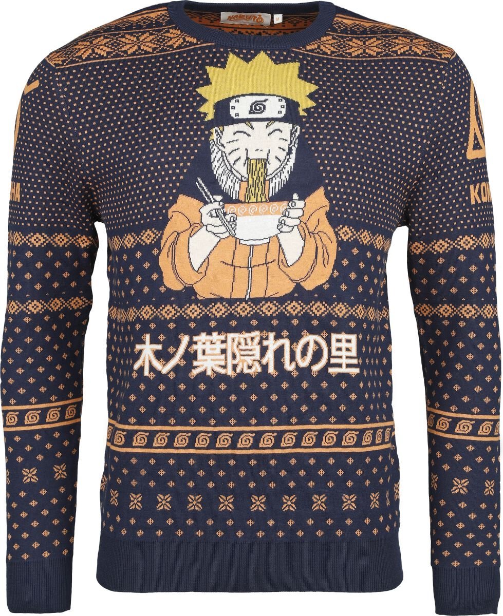 Naruto Ichiraku Ramen Shop Heren Christmas jumper - meerkleurig - S