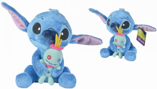 Stitch knuffel met Scrump 35 cm