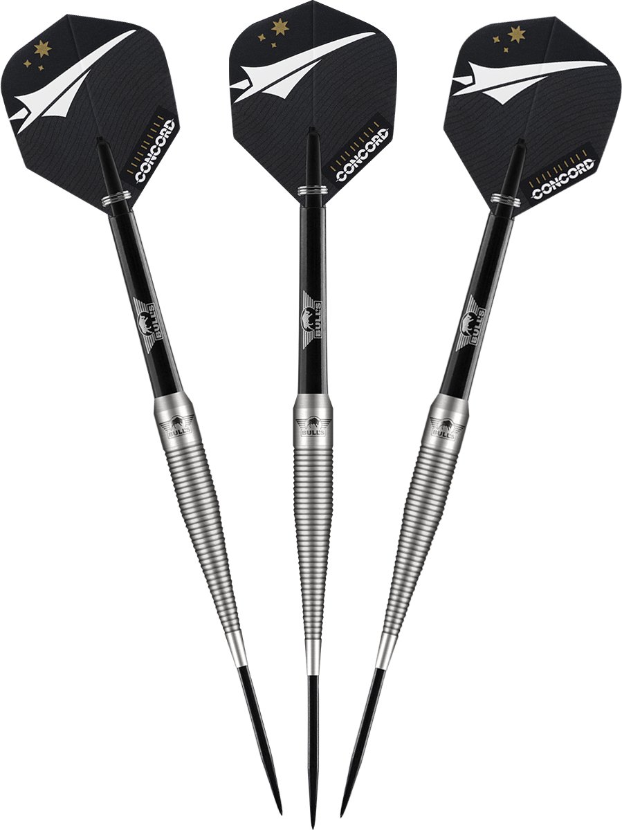 Bull's Concord 80% Tungsten - Dartpijlen - 23 gram