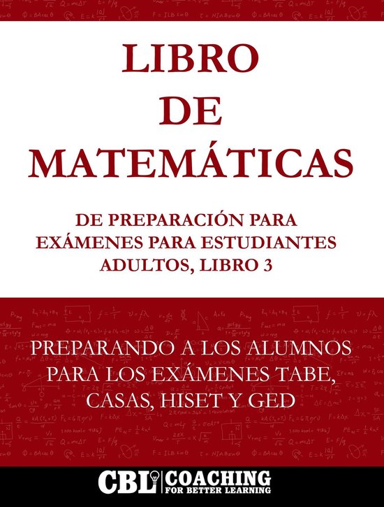 Libro de Matemáticas de Preparación Para Exámenes Para Es ... - cover