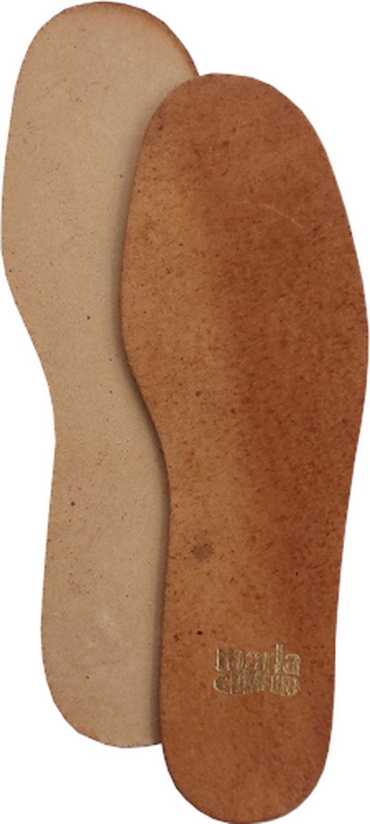 Marla Comfort Leren Inlegzool - Lederzool - Vochtopnemend - Maat 35/36