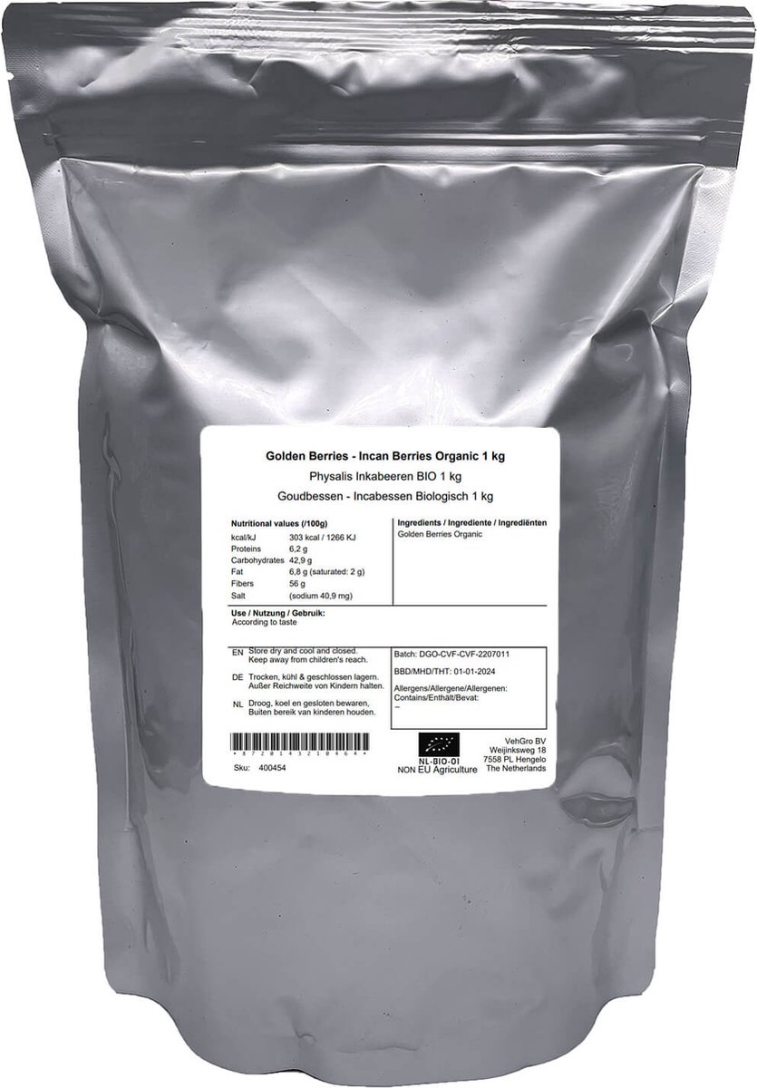 Goudbessen - Incabessen - 1 Kg - VehGro