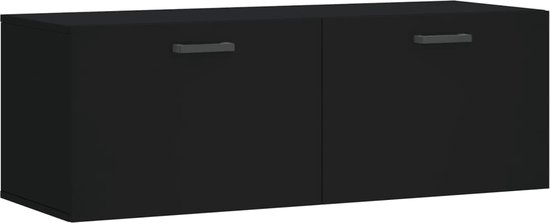 VidaXL TV-kast Zwart Eiken 180 x 31,5 x 40 cm Bewerkt hout VidaXL TV-kast Zwart Eiken 180 x 31,5 x 40 cm Bewerkt hout