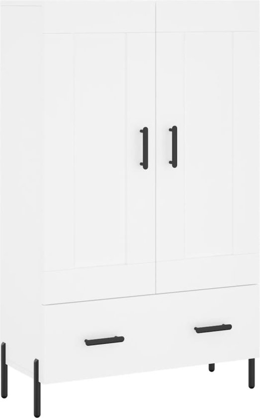 Hang Swivel MDF tall cabinet with mirror and storage alcoves, wood, white, 30 x 17.5 x 179.5 cm Hang Swivel MDF tall cabinet with mirror and storage alcoves, wood, white, 30 x 17.5 x 179.5 cm