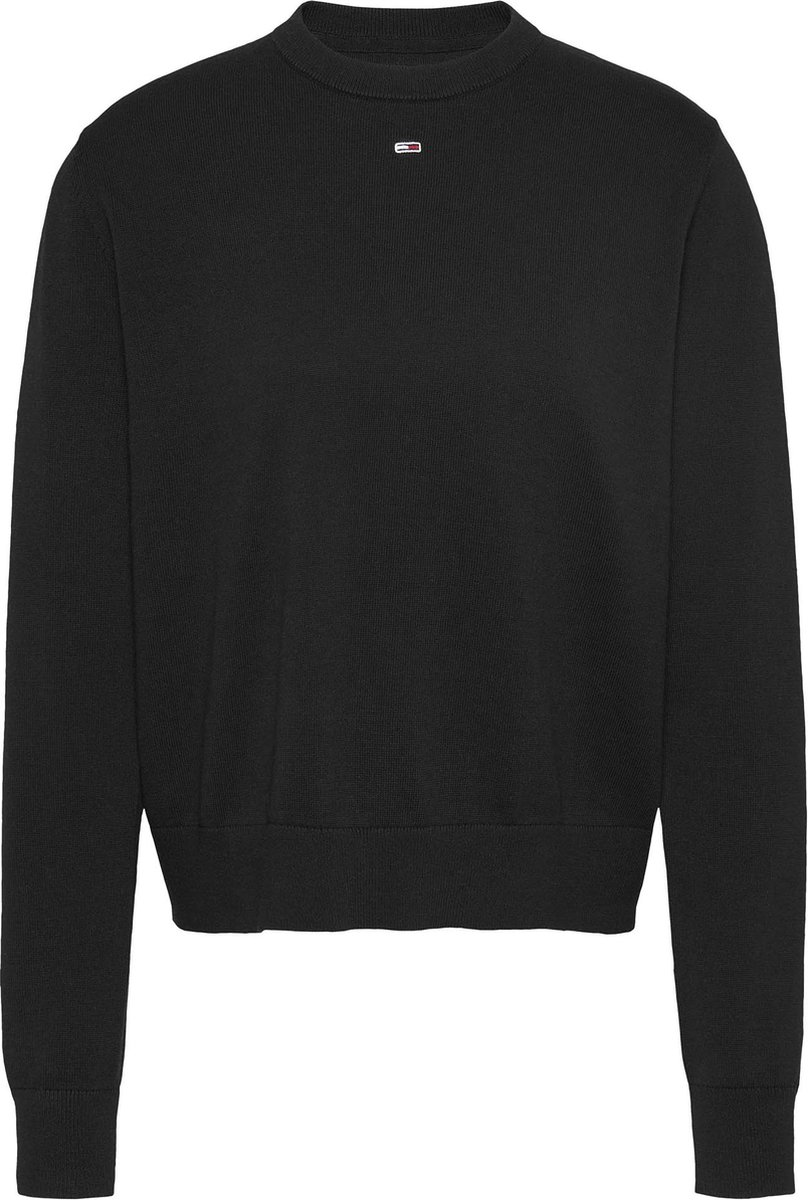 Tommy Jeans Trui Tjw Essential Crew S Streetwear Vrouwen Zwart