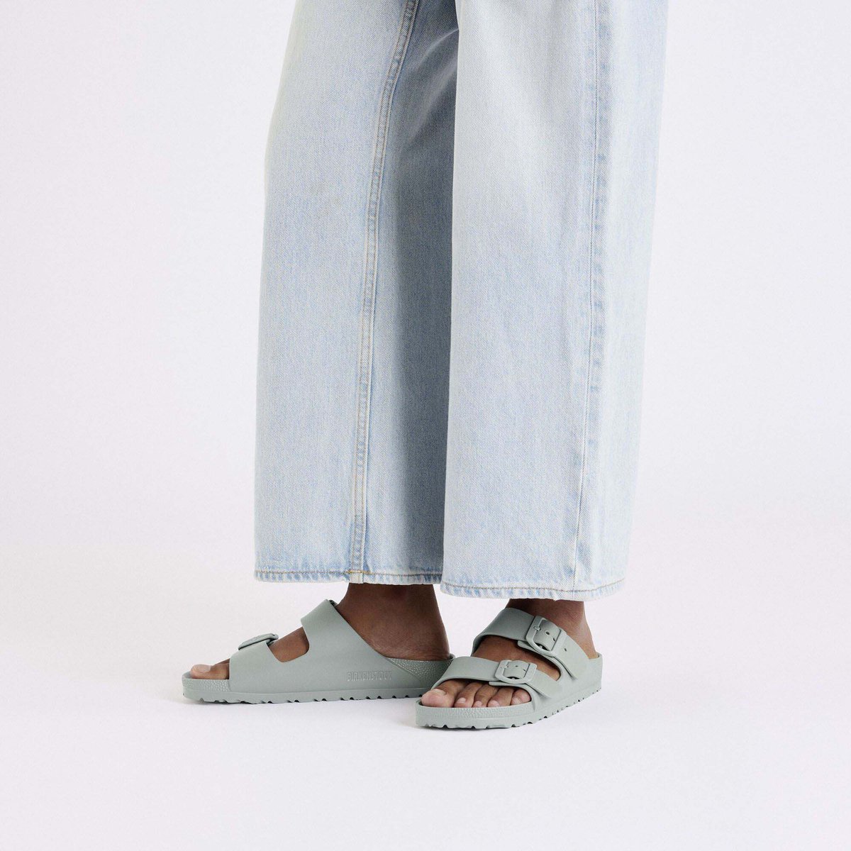 Birkenstock Arizona Eva-Slippers Streetwear Vrouwen Groen