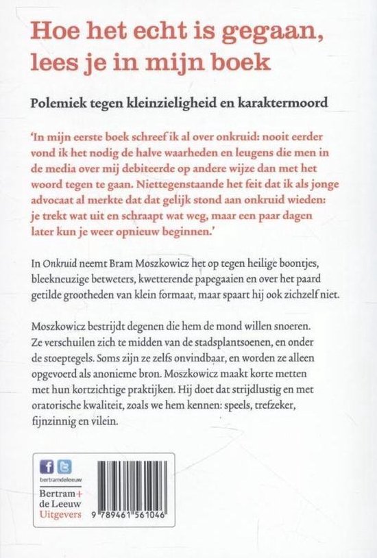 Boekcover met tekst en streepjescode.