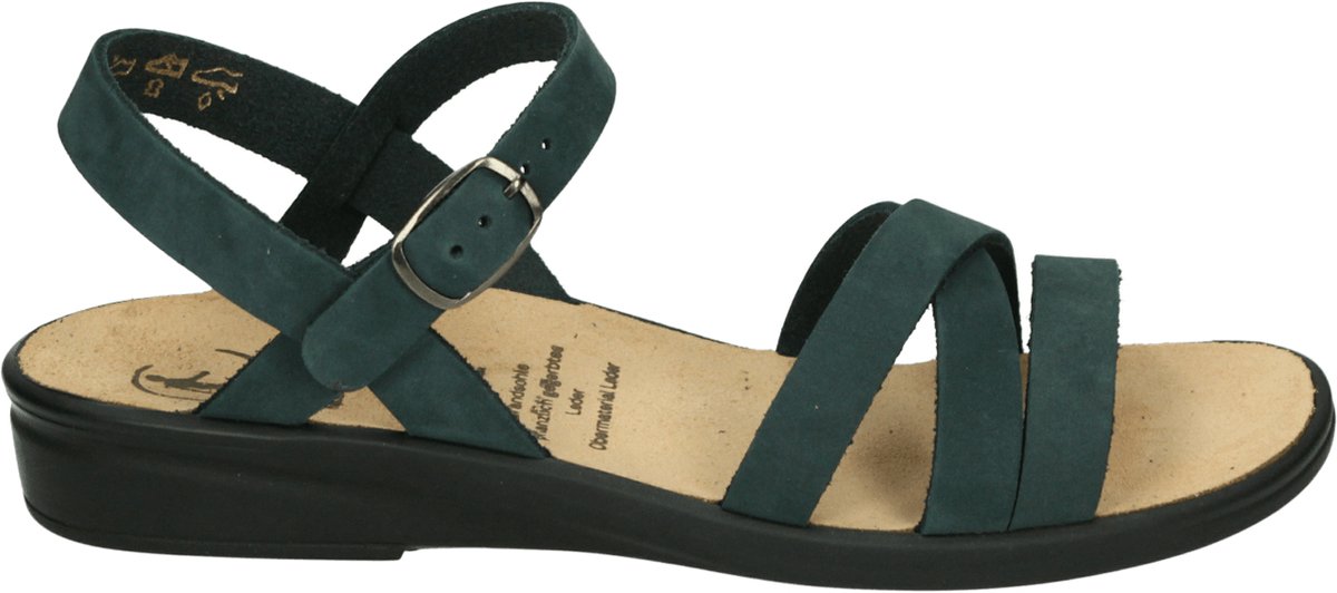 ganter - 202812 SONNICA - Sandalen met hakDames Sandalen - Kleur: Blauw - Maat: 40.5