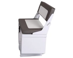 1-person seatbench FCT725 for steering console white