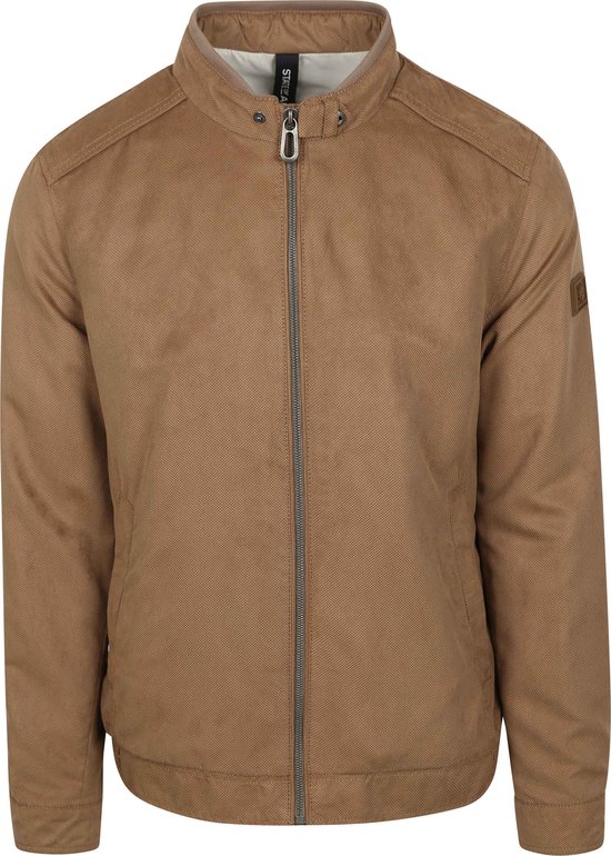 Veste En Daim Vittorio Forti Marron - Taille 48/XL - Occasion Très Bon état - Fabriquée En Italie