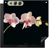 KitchenYeah® Protection plaque induction 60x55 cm - Orchidée - Rose - Fleurs - Protege plaque de cuisson - Couvre plaque induction - Protecteur d'induction - Cuisine