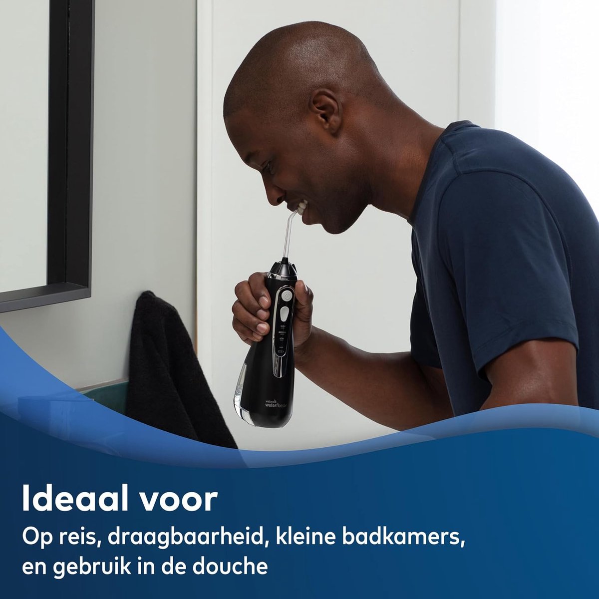 Waterpik Waterflosser Draadloos Advanced WP-582EU Black thumbnail 6