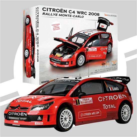 Heller - 50756 - Maquette - Citroën C4 WRC '10 - Echelle 1/24