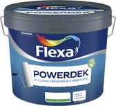 Flexa - Powerdek Muren & Plafonds - Wit - 5 L
