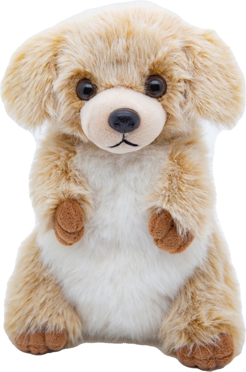 Cute since 1999 Knuffel Hond  Zittende Hond speelgoed Baby knuffel  Klein  20cm