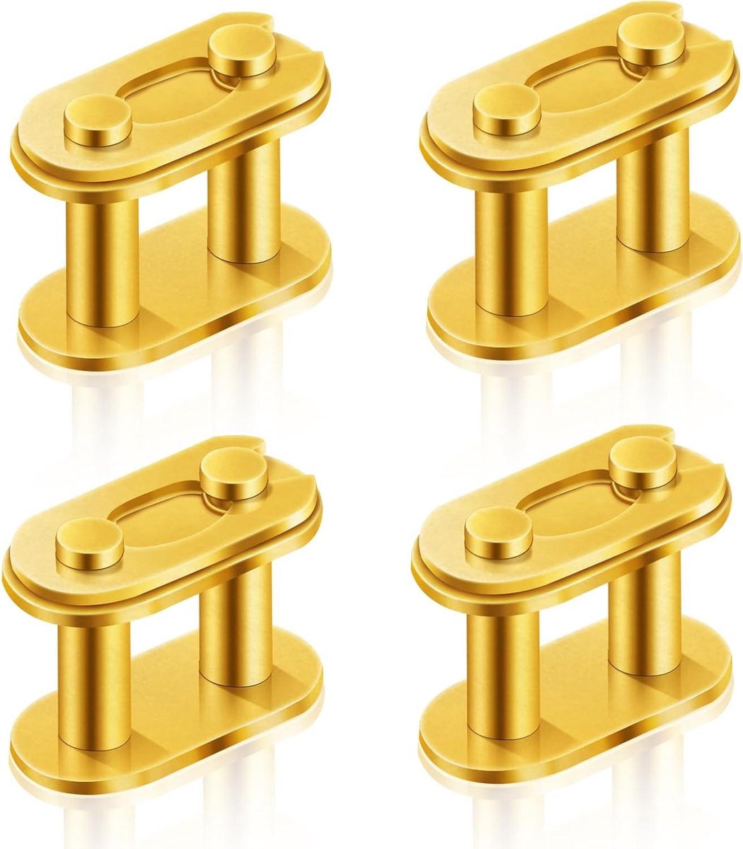 Motorfiets Ketting Pocket Bike Cross Gouden Master Link Vervanging T8F - 4st - Content - 50cc 70cc 90cc 110cc 125cc ATV Quad 4 Wheeler .