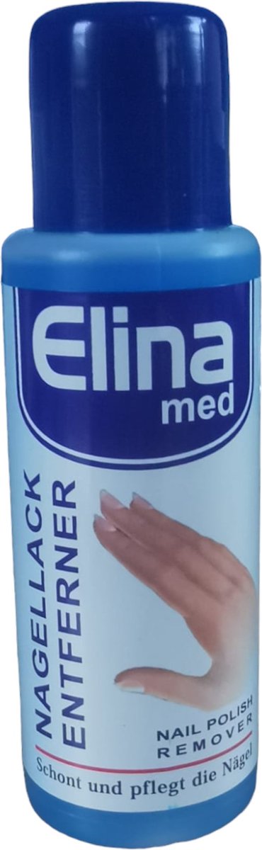 Nagellakremover 2X met aceton voor het verwijderen van nagellak