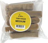 Hondensnack I Am - Yak Kaas Medium 1 kg - Harde Kaassnack, Natuurlijk, Laag in Vet