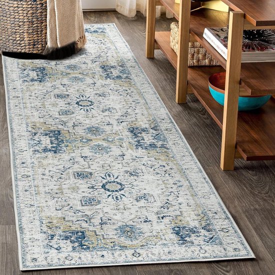 Gzaebji Tapijtloper voor gang, antislip, wasbaar, tapijtloper, voor Gzaebji Tapijtloper voor gang, antislip, wasbaar, tapijtloper, voor