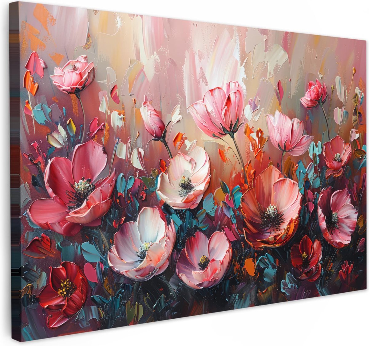 La'Moussawi ® Moderne Canvas Kunstwerk voor Stijlvolle Wanddecoratie in Huis of Kantoor