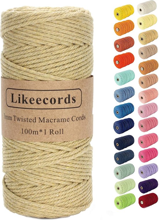 Glorex 5 1004 15 - katoen 100% katoen, veelzijdig inzetbaar voor breien, haken en knutselen, zeer goede kwaliteit, zacht en wasbaar, 50 g, ca. 170 m, bruin