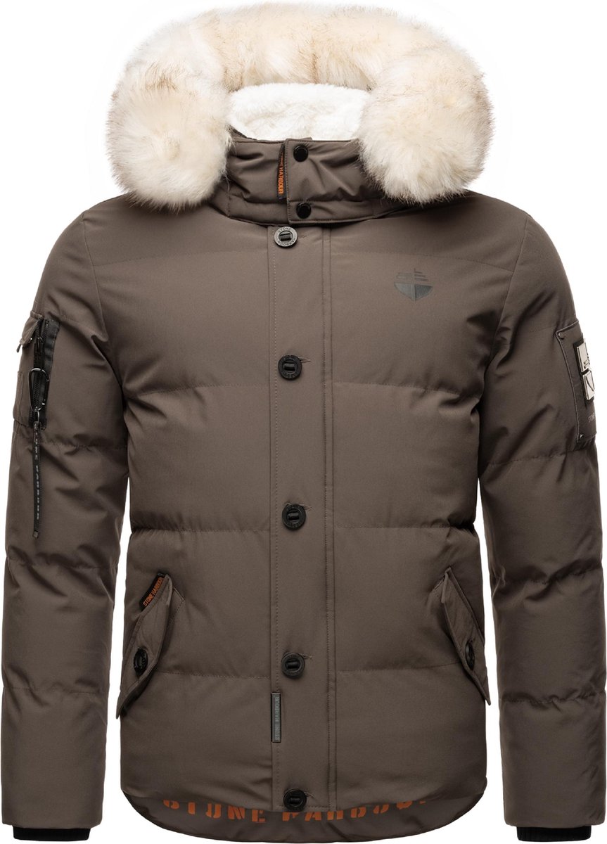 STONE HARBOUR heren winterjas Halvaar