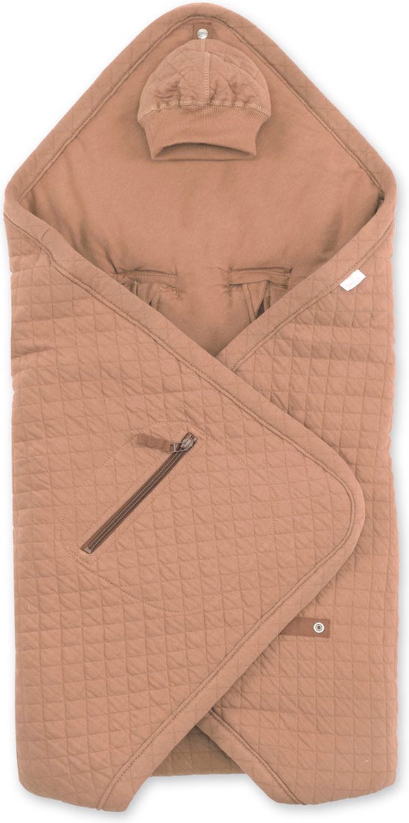 BEMINI Voetenzak - Biside 0-12m - Tussenseizoen comfort - Beige