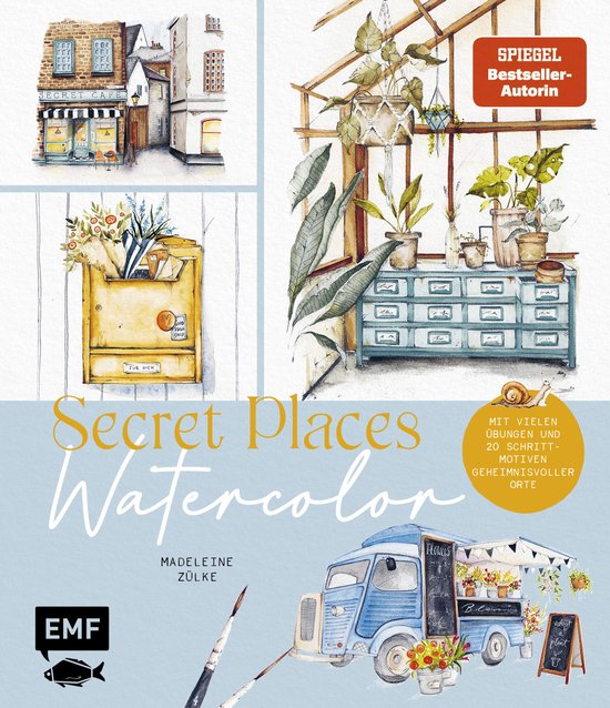 Secret Places – Watercolor - cover