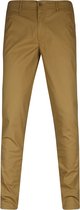 Convient - Chino Plato Ocre - Homme - Taille 50 - Coupe moderne