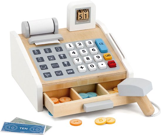 Little Dutch Kassa Met Scanner - Mint Little Dutch Kassa Met Scanner - Mint