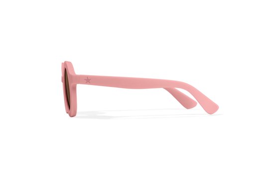 Little Dutch kinderzonnebril rond licht roze - roze - sunglasses - zonnebril van Merkloos — afbeelding 2