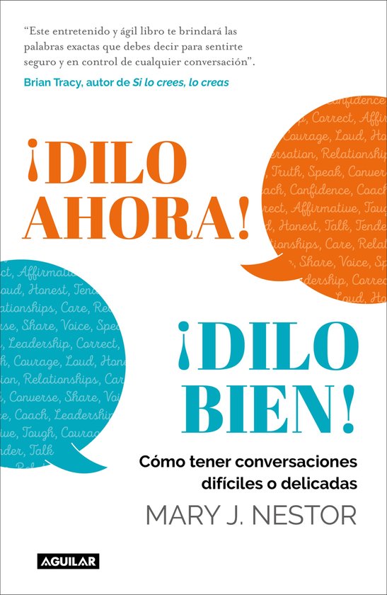 ¡Dilo ahora! ¡Dilo bien! - cover