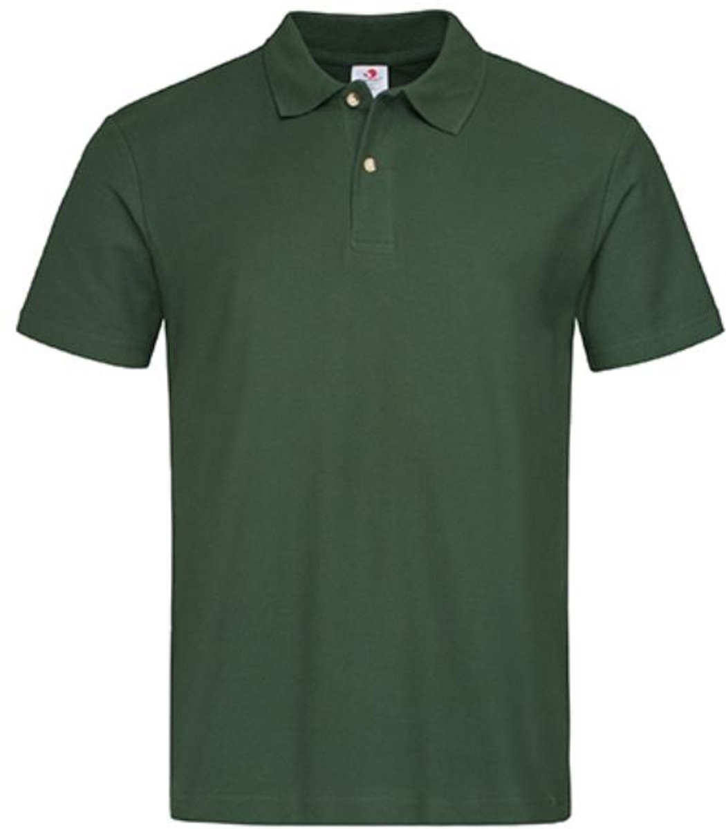 Stedman - Polo - Bottle Green maat M