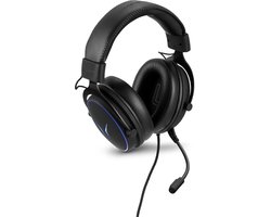 ERAZER Mage P20 Gaming Headset 240 cm kabel, over ear, flexibele & afneembare microfoon, afstandsbediening, RGB-verlichting, 3,5 mm audio, USB, ES9260Q-geluidschip
