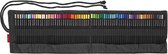 Faber-Castell kleurpotlood Black Edition - 72 stuks in roletui - zwart - FC-116418