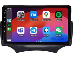 CarPlay autoradio geschikt voor Ford Ka (2007 t/m 2016) | 9 inch | Android 13 | Draadloos Apple CarPlay & Android Auto | 2GB + 32GB | QuadCore processor | Denago DNG-A77 | 2025 model | 2008 2009 2010 2011 2012 2013 2014 2015 2016 | Bluetooth & Wifi