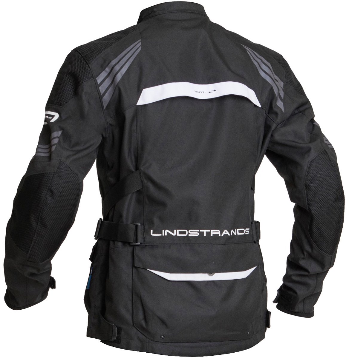 Lindstrands Transtrand Jas Zwart Wit - Jas