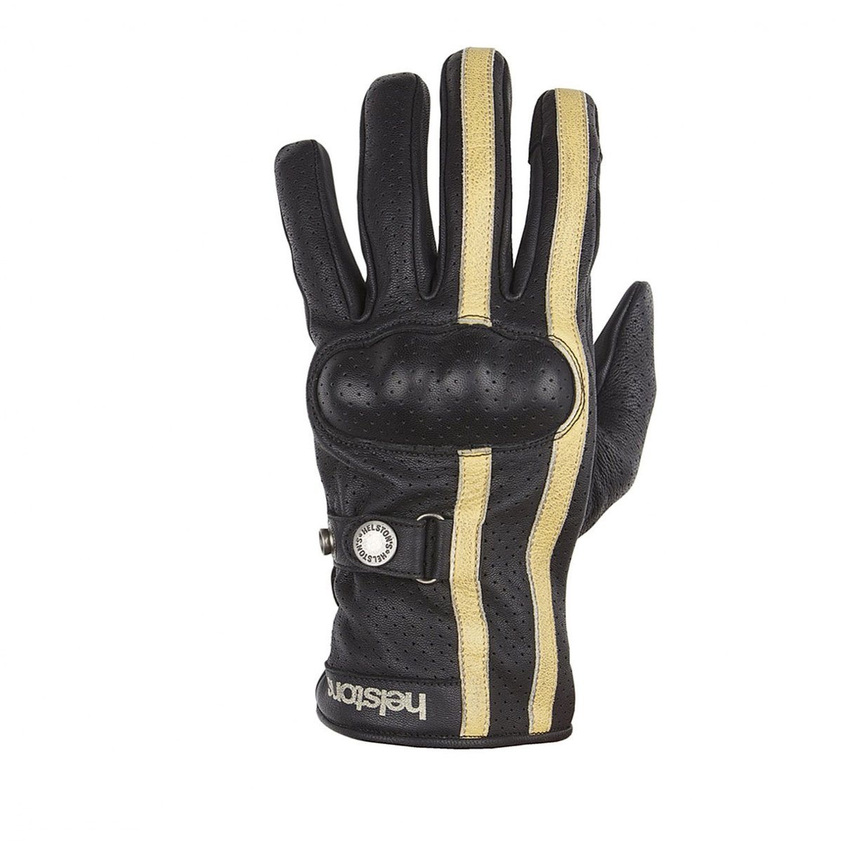 Helstons Eagle Air Zwart Beige - Handschoen