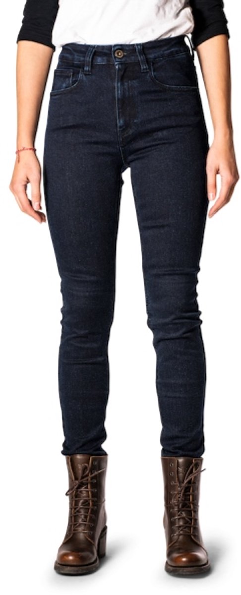 ROKKER Rokkertech High Waist Donker Blauw - Broek