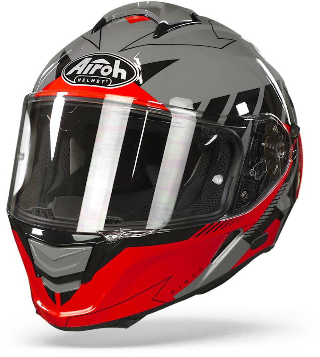 Airoh Spark Rise Zwart Rood Integraalhelm - Helm