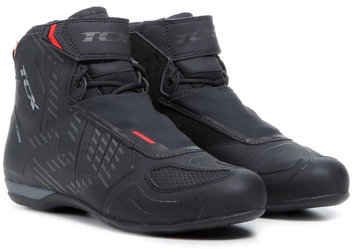 TCX R04D WP Zwart Motorschoenen - Laars
