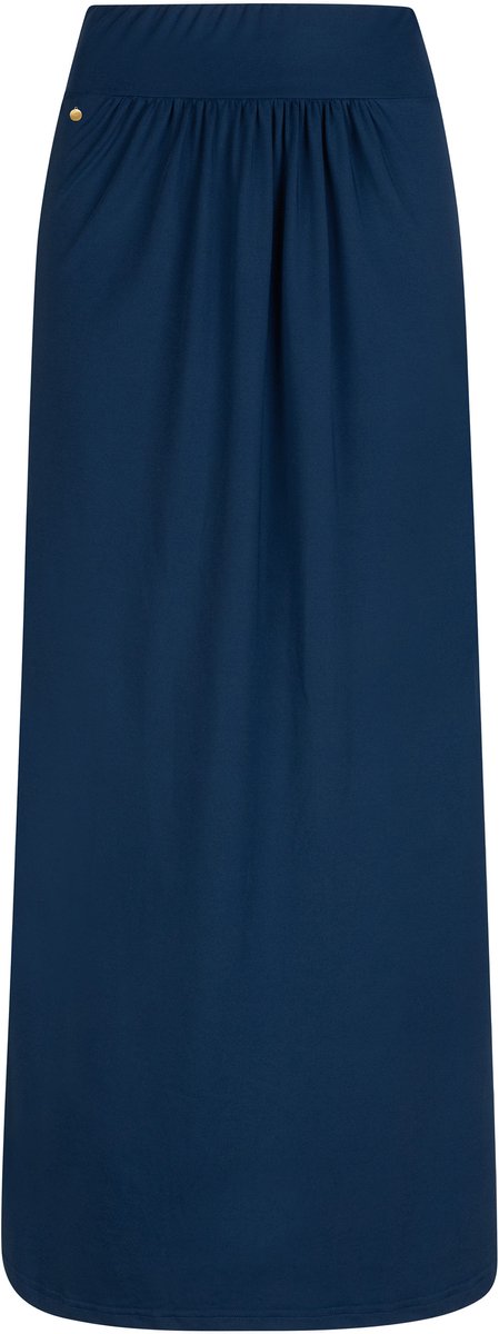 Chic by Lirette - Maxi rok Natural - Nachtblauw - XL
